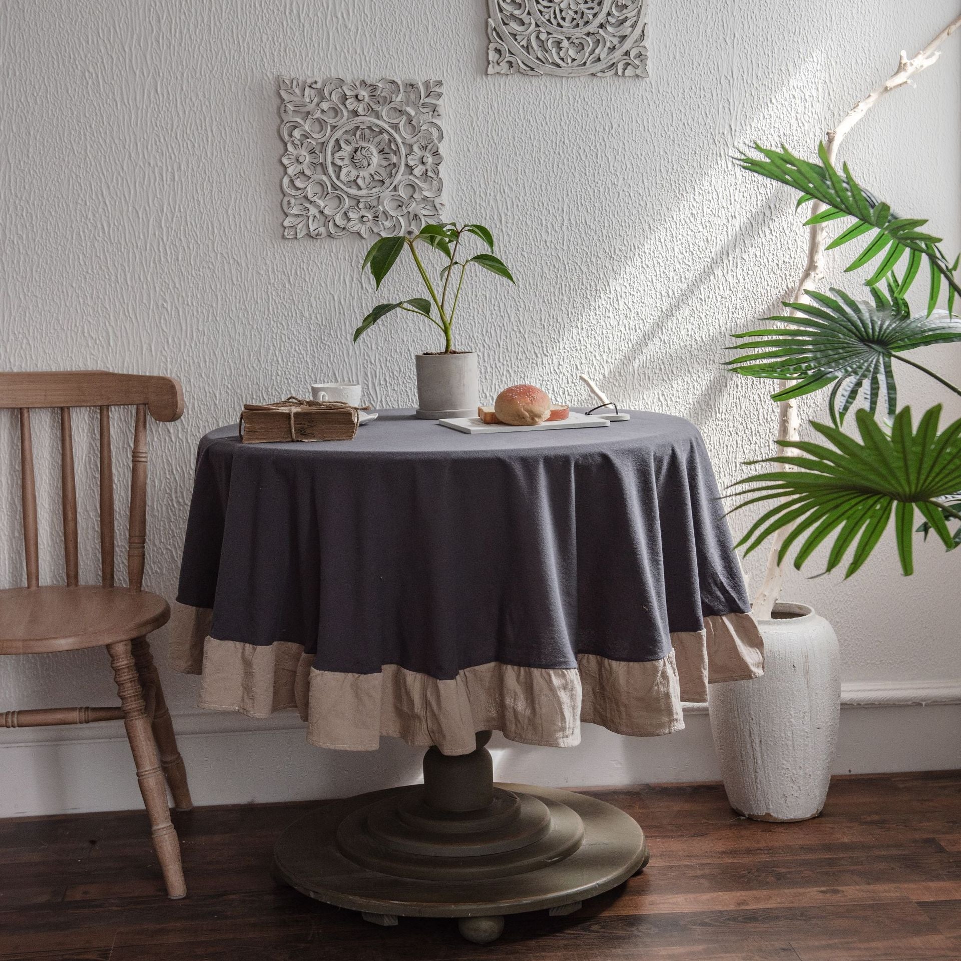 Rustic Parisian Table Cloth