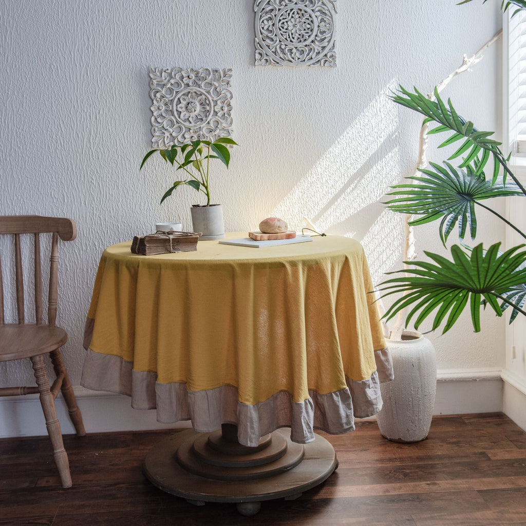 Rustic Parisian Table Cloth