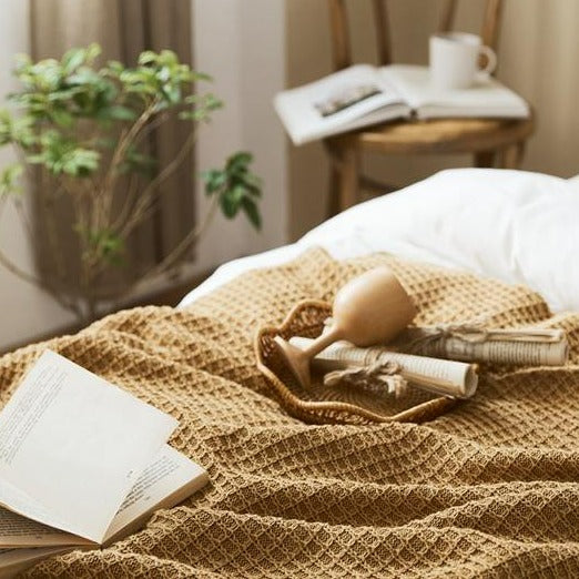 Sand Waffle Throw