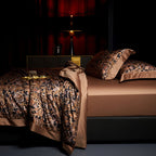 Caspian Baroque Egyptian Cotton Bedding Set