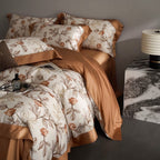 Silky Rose Bedding Set