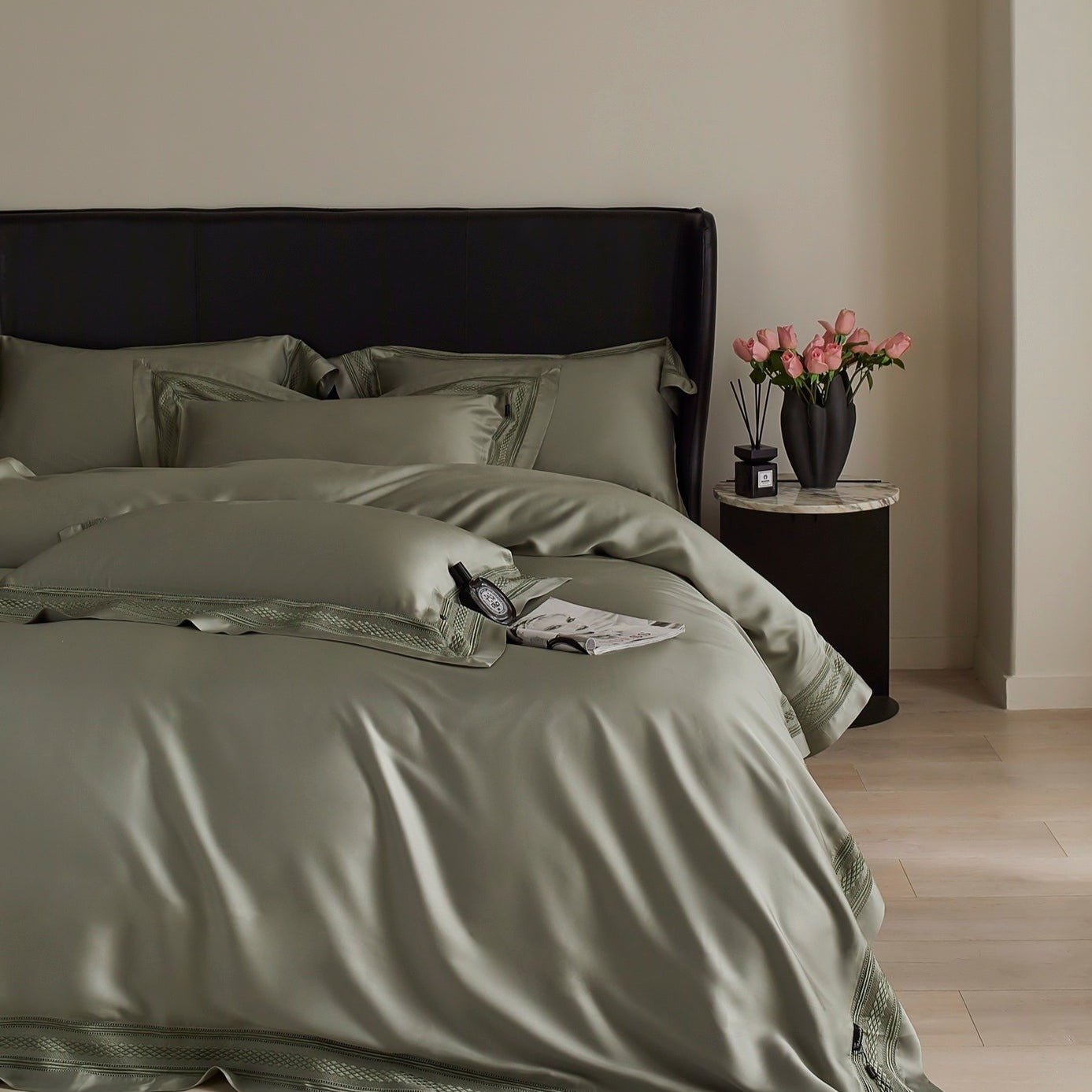 Silky Sanctuary Bedding Set