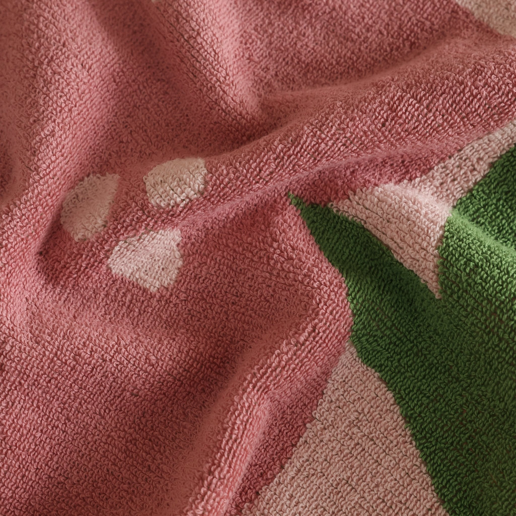 Simple Flower Towel