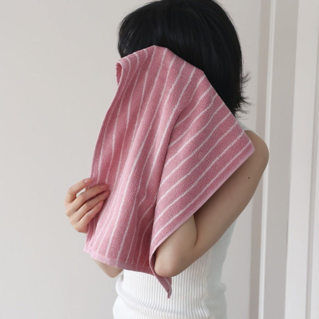 Simple Striped Bath Towel