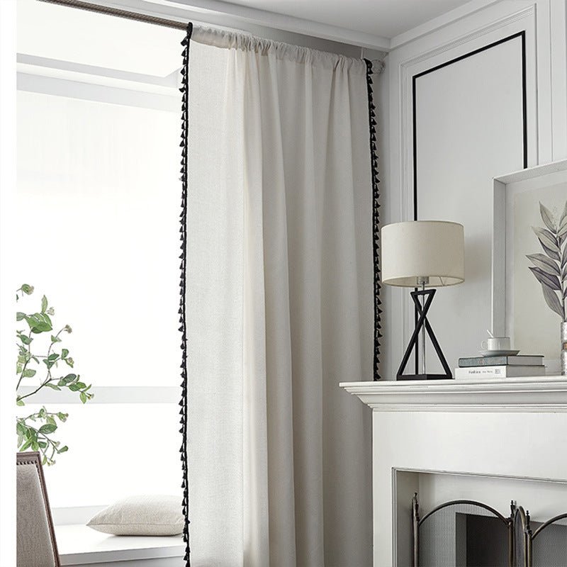 Simply White Curtain