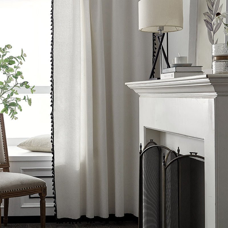 Simply White Curtain