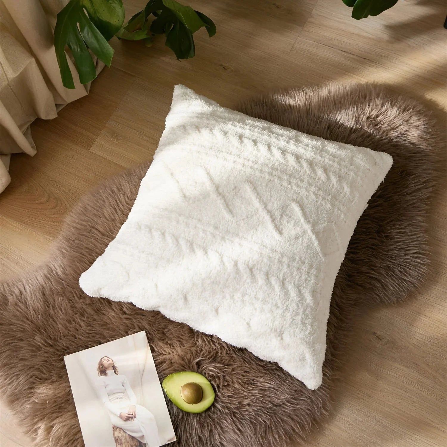 Snow White Knitted Bliss Blanket