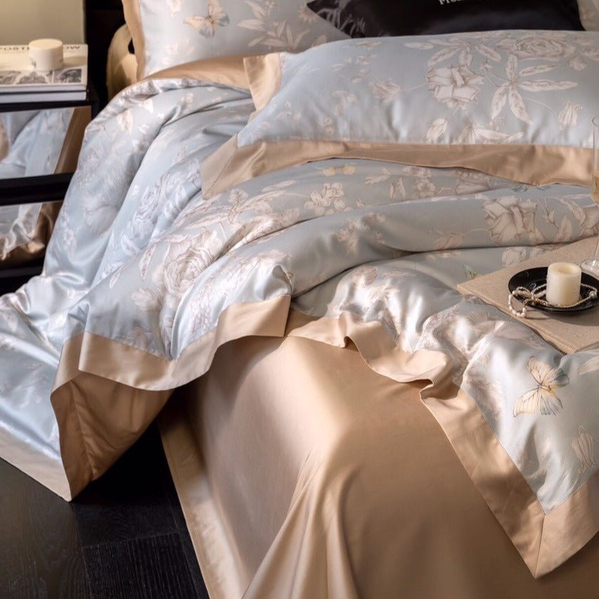 Soft Exquisite Botanicals Bedding Set