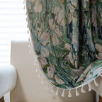 Soft Tulip Tassel Curtain