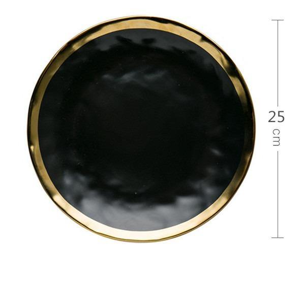 Solar Eclipse Dinner Plate