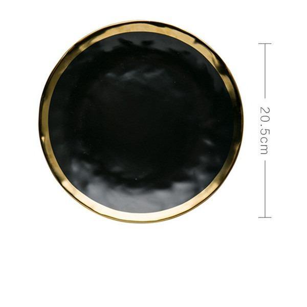 Solar Eclipse Dinner Plate