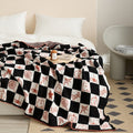 Spooky Checkerboard Blanket