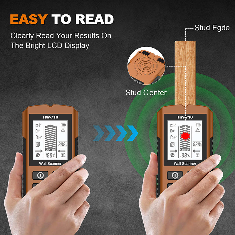Multifunctional Handheld Metal & Wall Detector