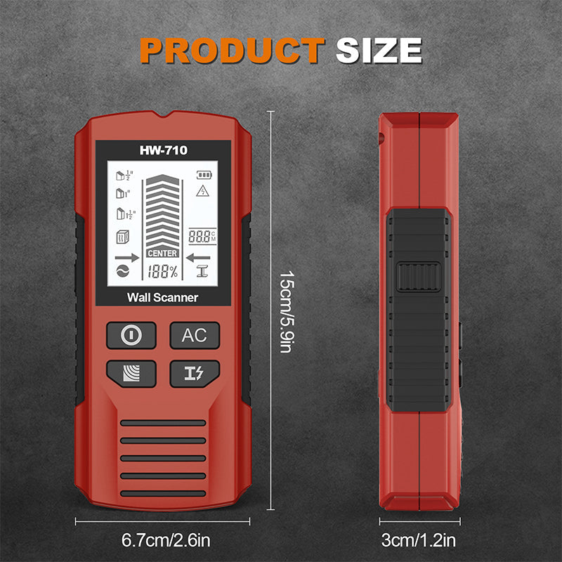 Multifunctional Handheld Metal & Wall Detector