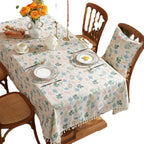 Spring Day Tassel Table Cloth