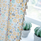 Spring Time Tassel Curtain