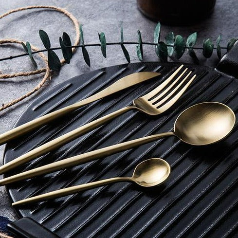 Matt Minimalist Cutlery Set