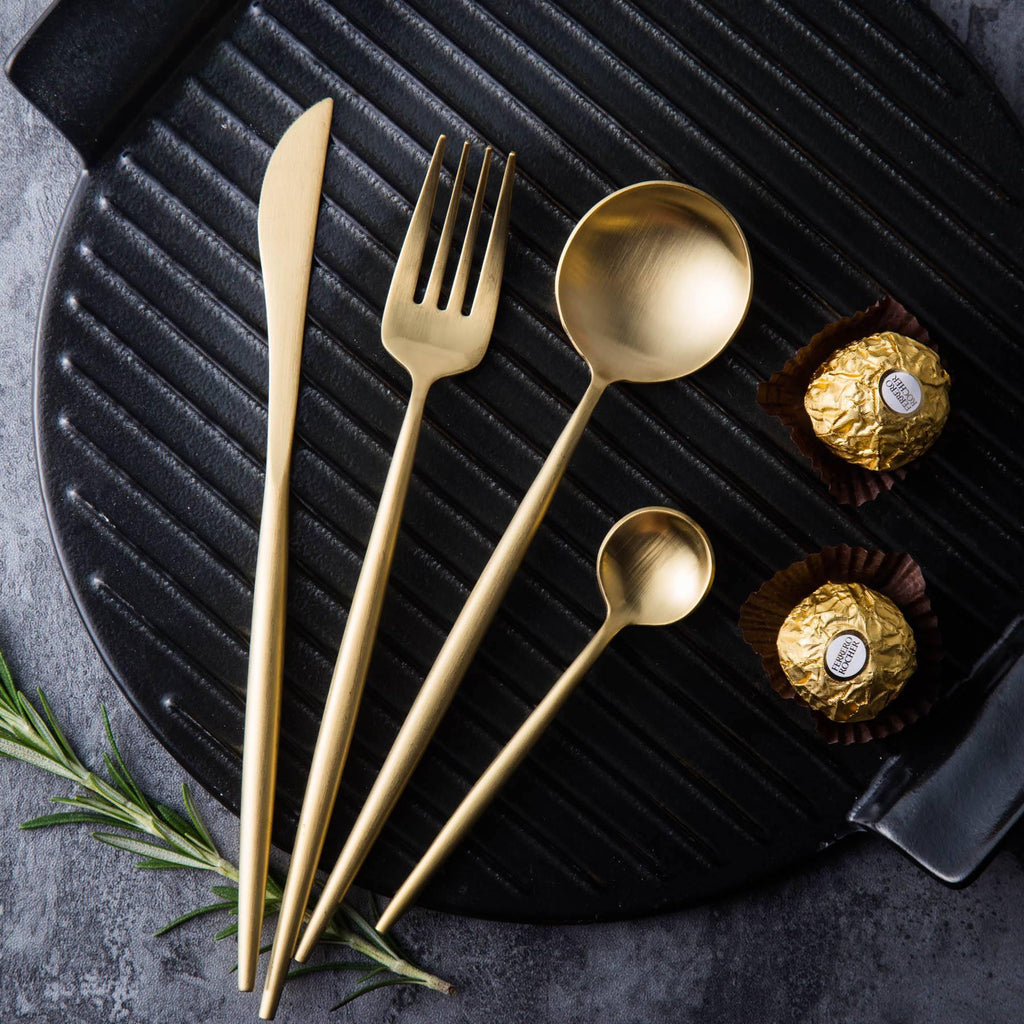 Matt Minimalist Cutlery Set