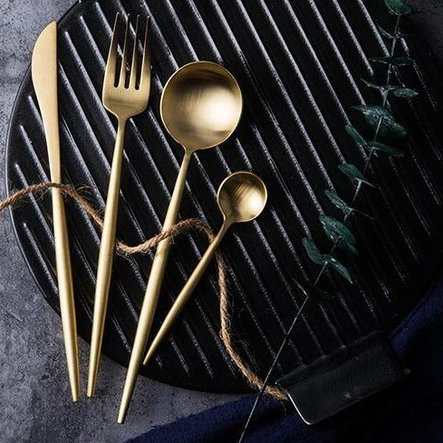 Matt Minimalist Cutlery Set