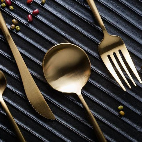 Matt Minimalist Cutlery Set