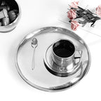 Stainless Steel Round Serving Tray