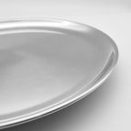 Stainless Steel Round Serving Tray