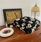 Stitched Floral Blanket