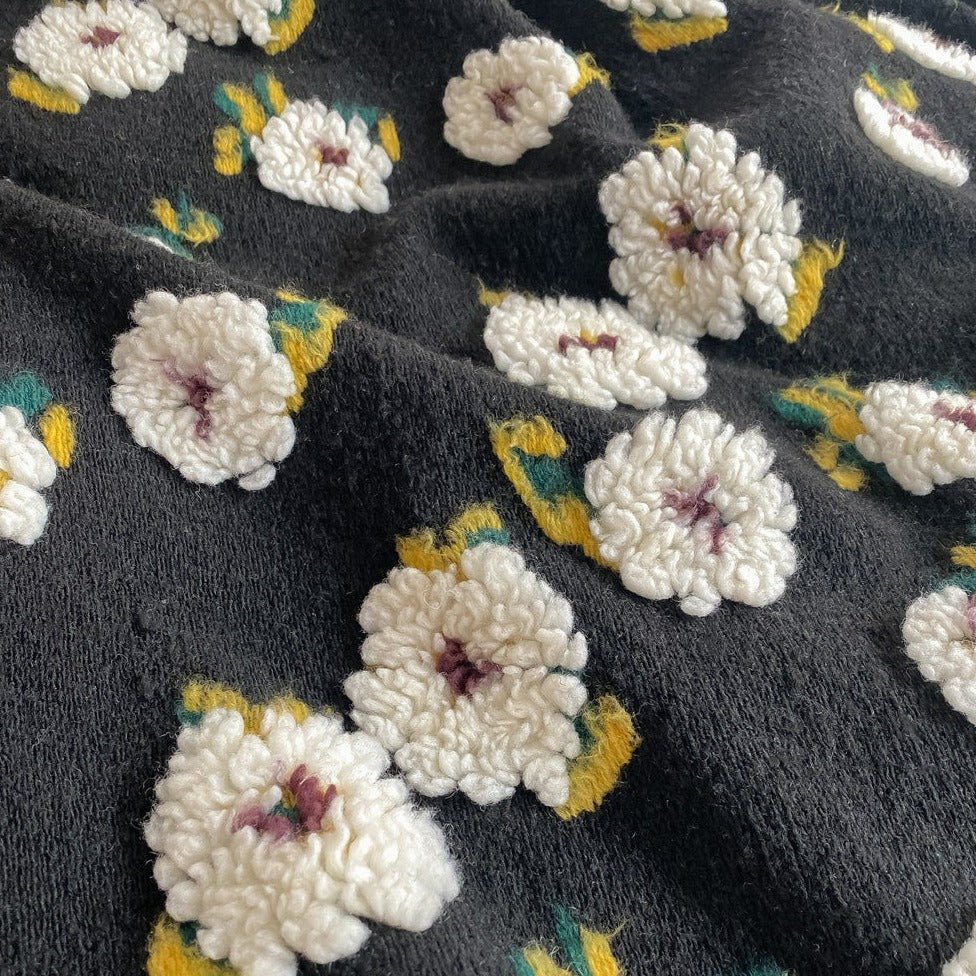Stitched Floral Blanket