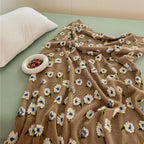 Stitched Floral Blanket