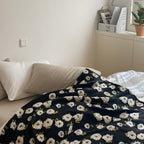 Stitched Floral Blanket