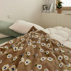Stitched Floral Blanket