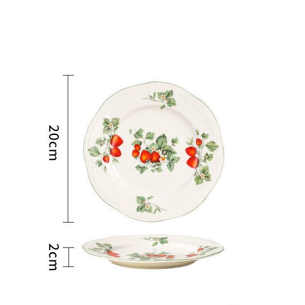 Strawberries Dinnerware