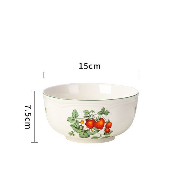 Strawberries Dinnerware