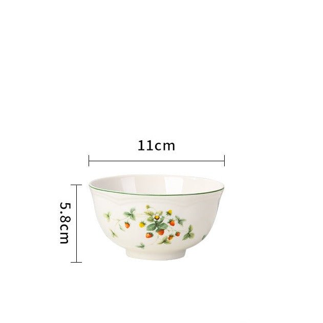 Strawberries Dinnerware