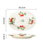 Strawberries Dinnerware
