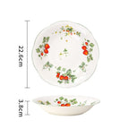 Strawberries Dinnerware