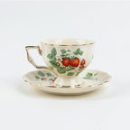 Strawberries Tea Cup & Pot