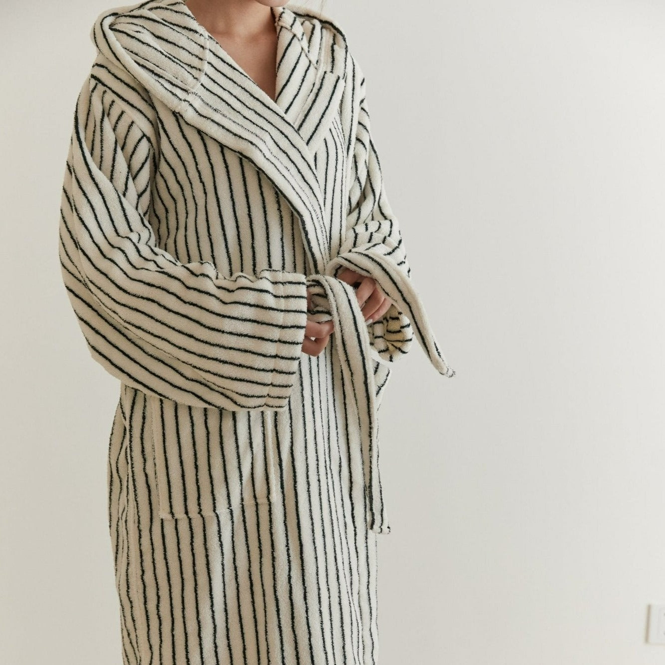 Classic Stripes Away Bathrobe Unisex Collection