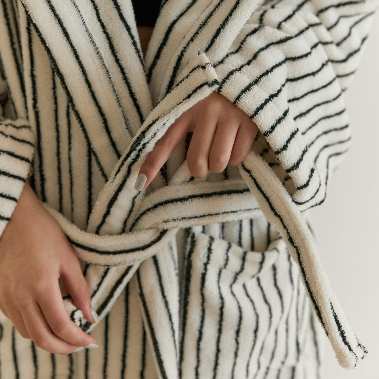 Classic Stripes Away Bathrobe Unisex Collection