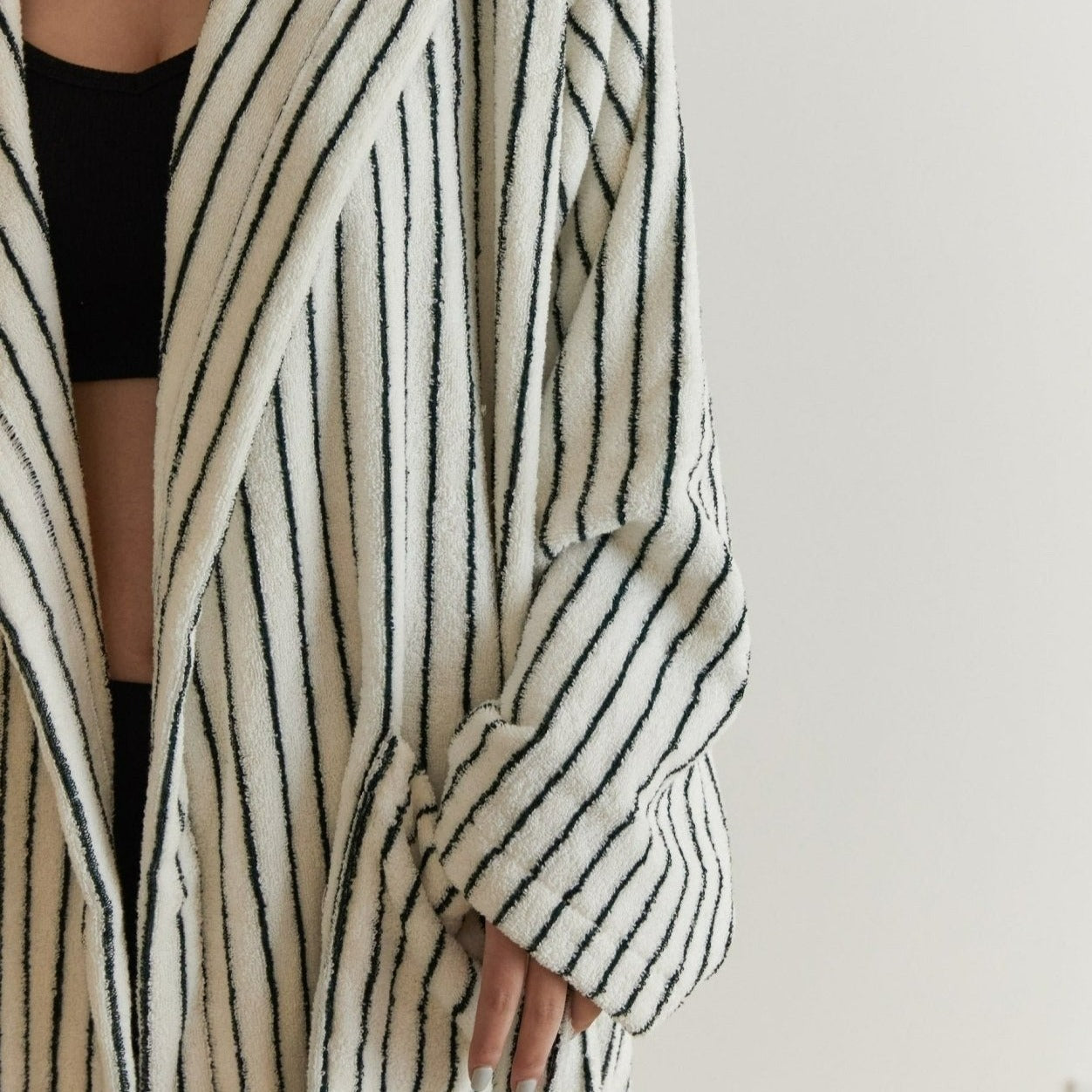 Classic Stripes Away Bathrobe Unisex Collection
