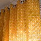 Sunburst Yellow Curtain