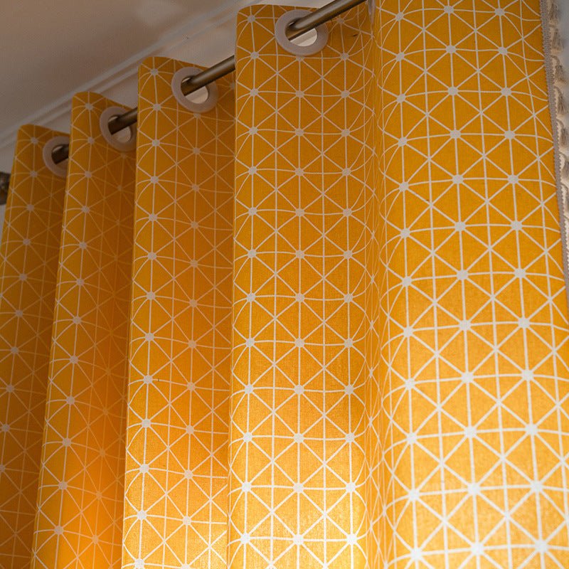 Sunburst Yellow Curtain