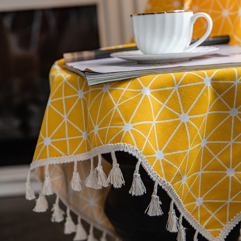 Sunburst Yellow Curtain