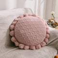 Sunflower Pom Pom Cushions