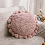 Sunflower Pom Pom Cushions