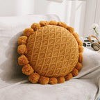 Sunflower Pom Pom Cushions