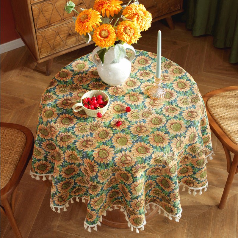 Sunflower Table Cloth