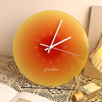 Sunset Silhouette Clock