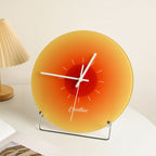 Sunset Silhouette Clock