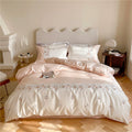 Sweet Blush Peony Quilt Cover & Flat Sheet - FINAL SALE